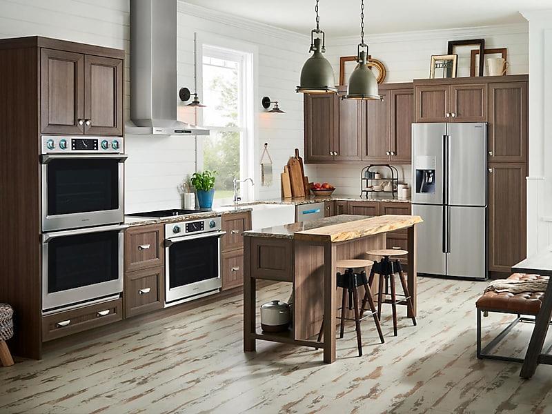 28 cu. ft. 4-Door Flex™ Refrigerator with FlexZone™ in Stainless Steel