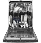 GE Profile™ ENERGY STAR® Fingerprint Resistant Top Control Stainless Steel Interior Dishwasher with Sanitize Cycle & Dry Boost