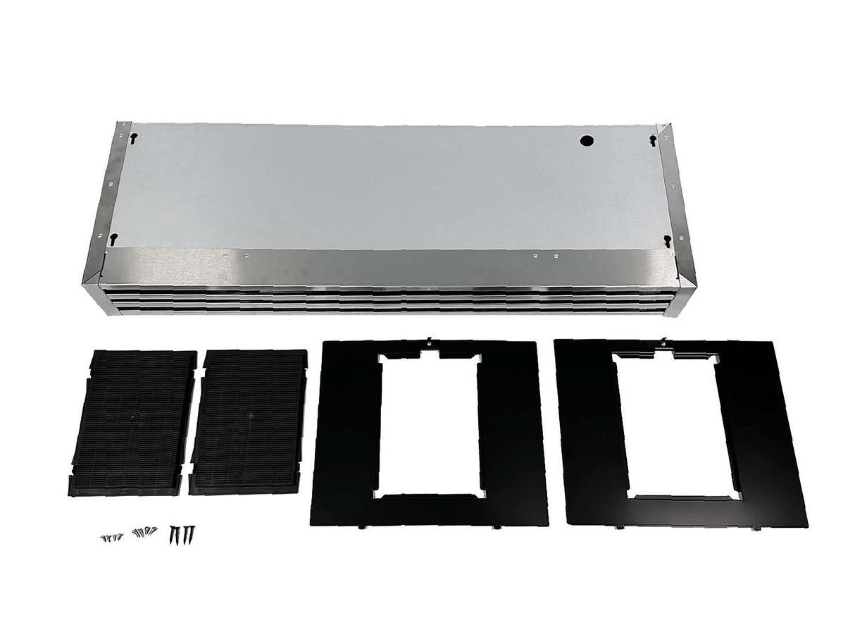 Recirculating Kit for 36 Inch Pro Style Under Cabinet Range Hood In 18 Height