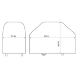 51" Premium PVC Polyester Cover