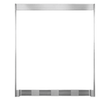 Frigidaire 79'' Louvered or 75'' Collar Stainless Steel Trim Kit