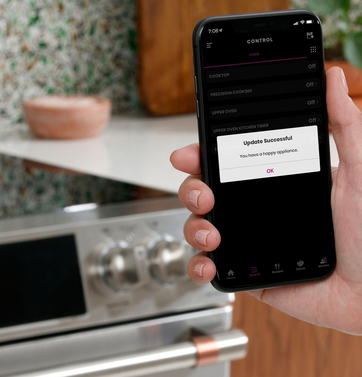 Café™ 30" Smart Slide-In, Front-Control, Induction and Convection Double-Oven Range