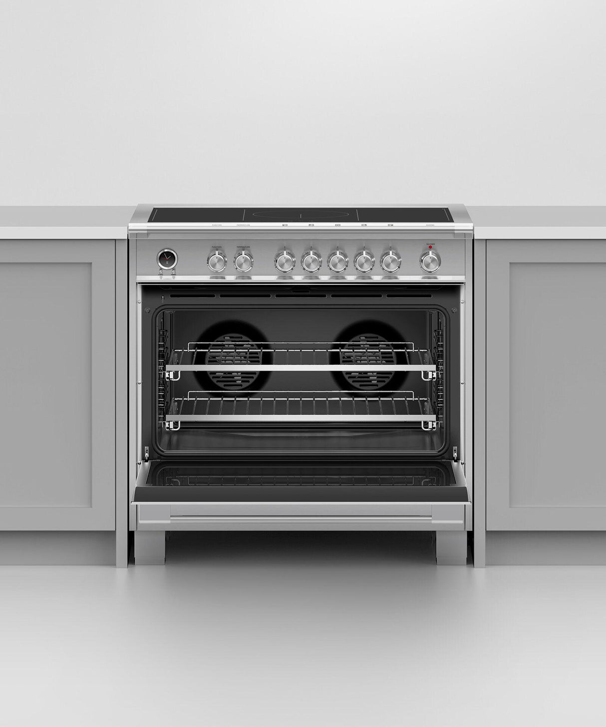 36" Series 9 Classic 5 Zone Induction Self-Cleaning Range
