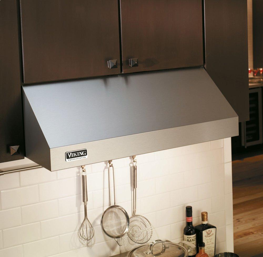 36" Wide 10" High Wall Hood + Ventilator - VWH3610