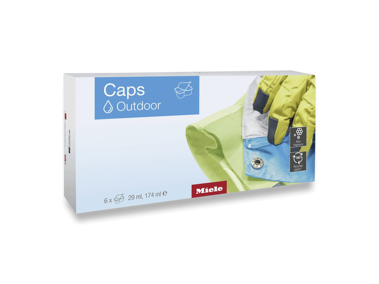 Outdoor capsules - 6-pack special detergent for high-quality functional clothing.