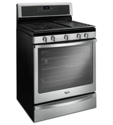 5.8 Cu. Ft. Freestanding Gas Range with AquaLift® Self-Cleaning Technology