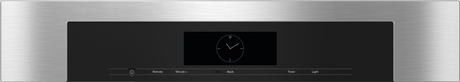 H 7770 BM Clean Touch Steel - 30" compact speed oven in a perfectly combinable design with automatic programs and roast probe.