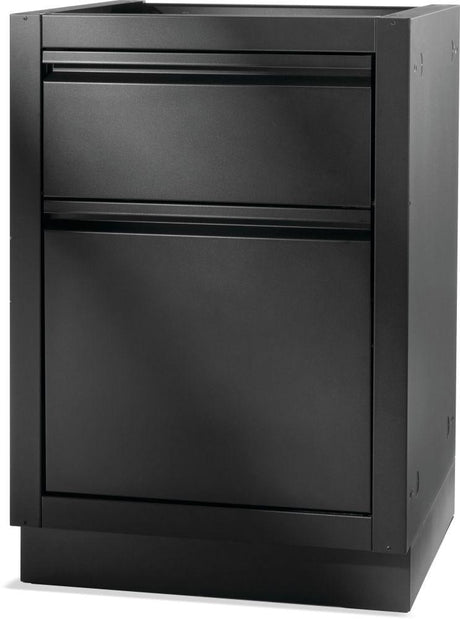 OASIS Waste Drawer Cabinet, Matte/Matt Black