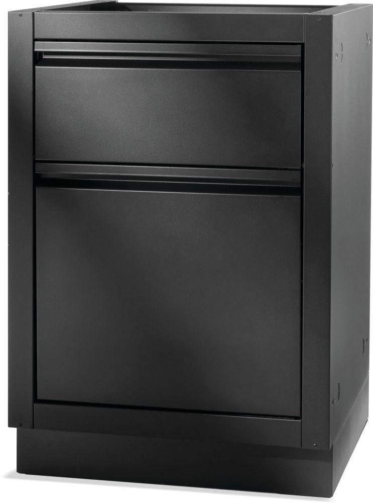OASIS Waste Drawer Cabinet, Matte/Matt Black