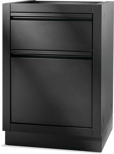 OASIS Waste Drawer Cabinet, Matte/Matt Black