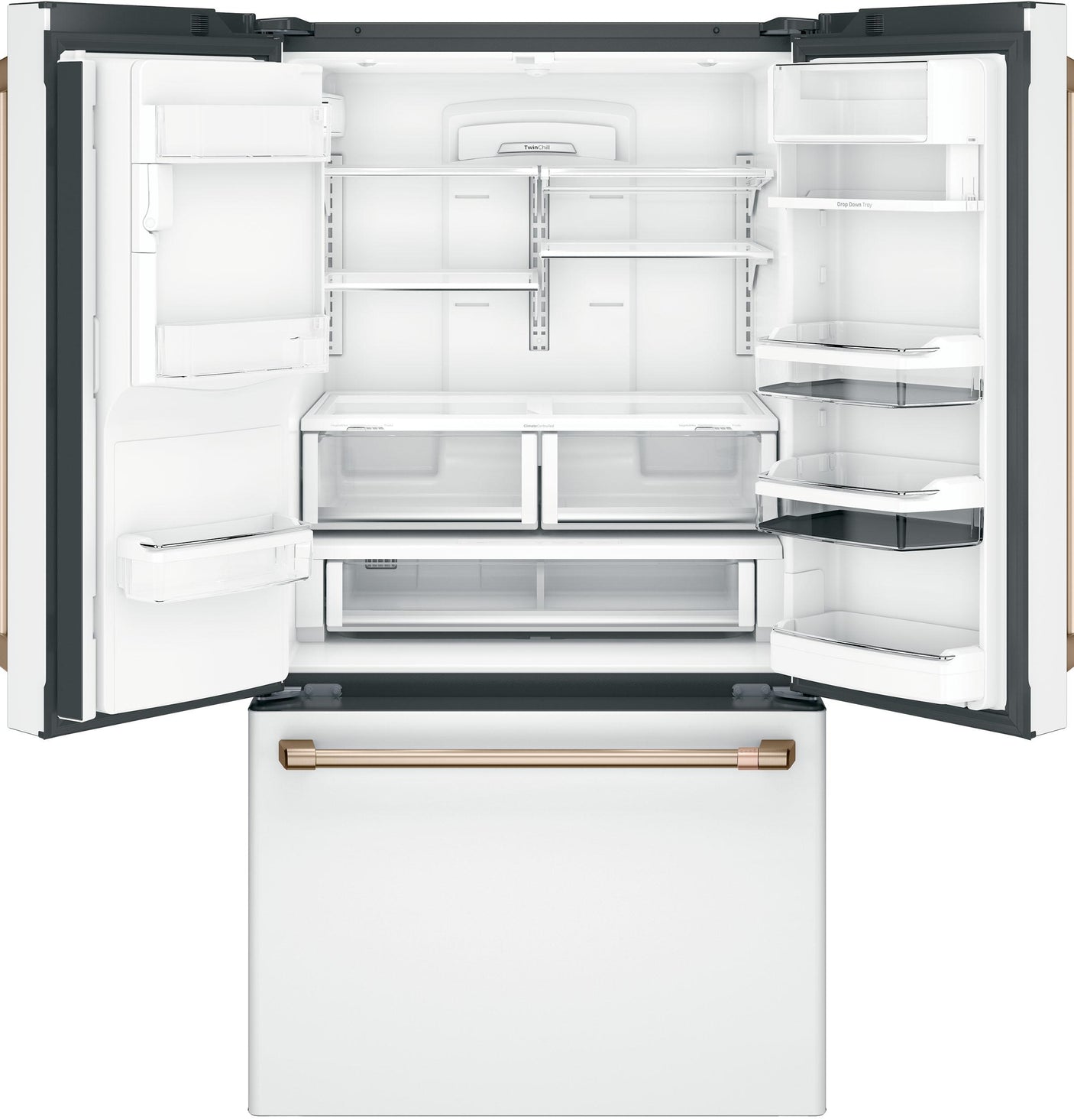 Café™ ENERGY STAR® 27.7 Cu. Ft. Smart French-Door Refrigerator with Hot Water Dispenser