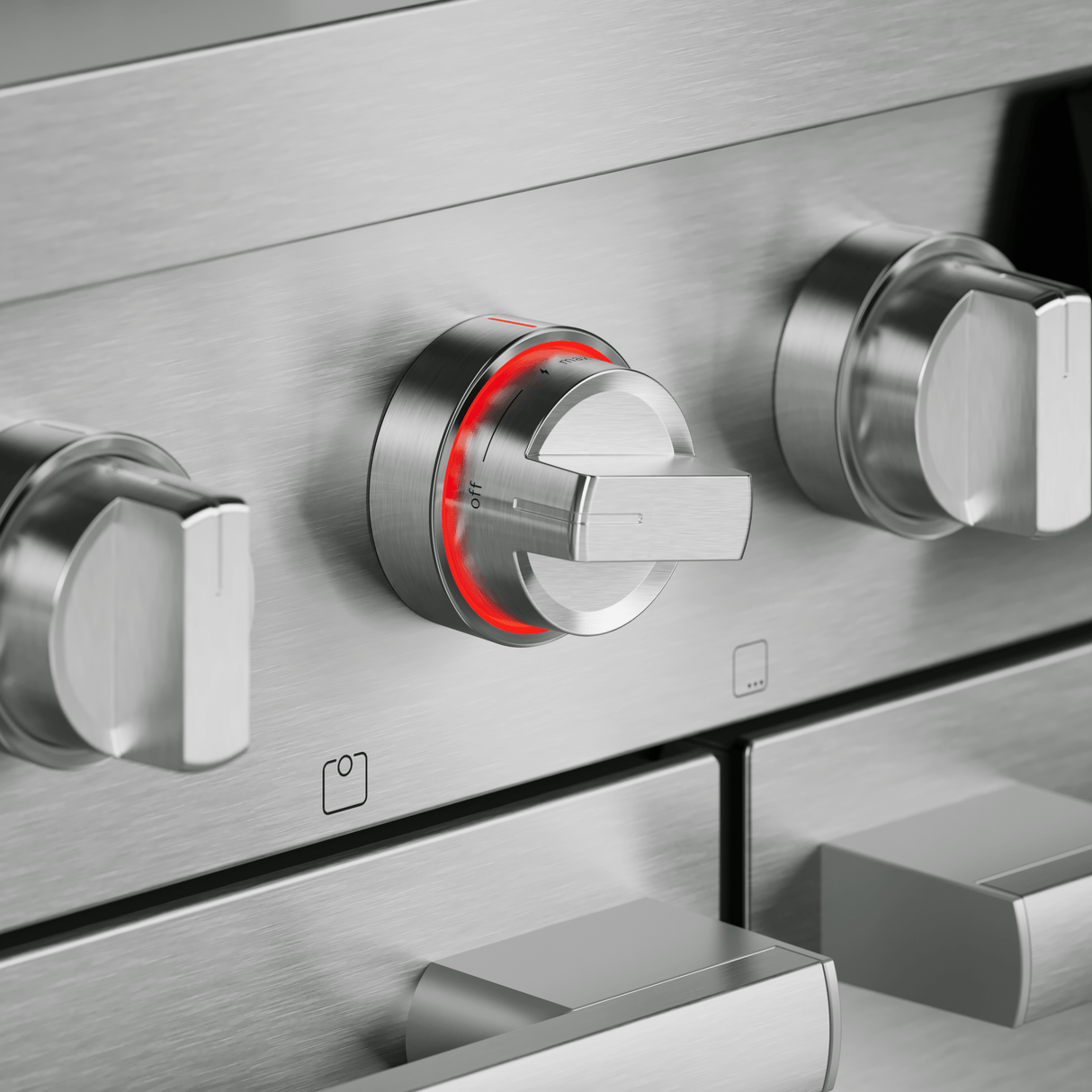 800 Series, Dual fuel freestanding range, 48'', Stainless steel