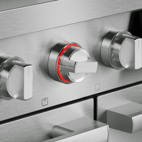 800 Series, Dual fuel freestanding range, 48'', Stainless steel