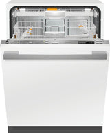 Fully-integrated, full-size dishwasher with hidden control panel, 3D+ cutlery tray, custom panel and handle ready