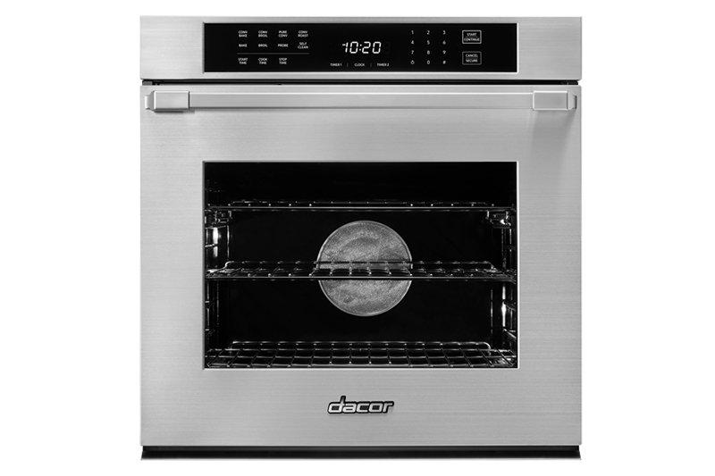 27" Single Wall Oven, Silver Stainless Steel with Pro Style Handle