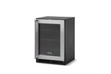 24"W. Panel Ready Glass Door Beverage Center