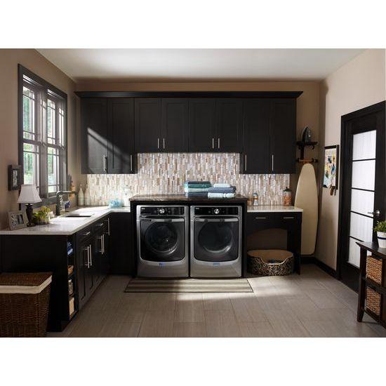 Maytag® Large Capacity Gas Dryer with Refresh Cycle with Steam and PowerDry System ? 7.4 cu. ft. - Metallic Slate