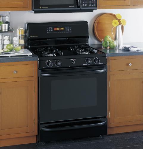 GE Profile Spectra 30" Free-Standing Self Clean Convection Gas Range with Warming Drawer