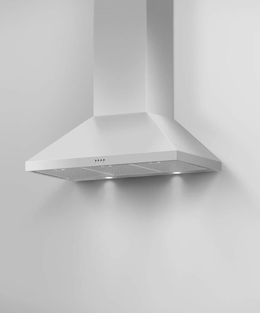 36" Series 7 Pyramid Chimney Wall Range Hood