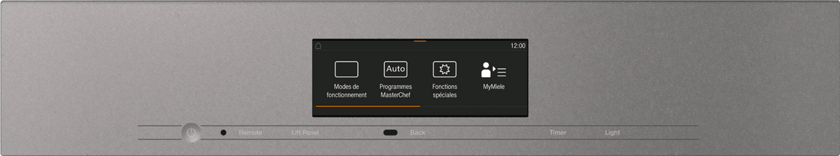 DGC 7860 AM Graphite grey - 24" Combi-Steam Oven XXL for steam cooking, baking, roasting with roast probe + menu cooking.