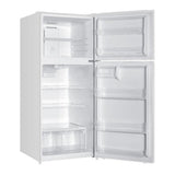 Verona VEFTF2817RWH 28 inch Top Freezer Refrigerator with 17.6 cu. ft. Total Capacity, Reversible Doors, Recessed Handle, Energy Star (White)