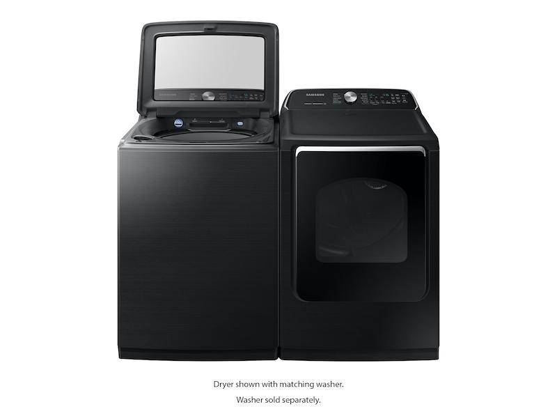 7.4 cu. ft. Electric Dryer with Steam Sanitize+ in Black Stainless Steel