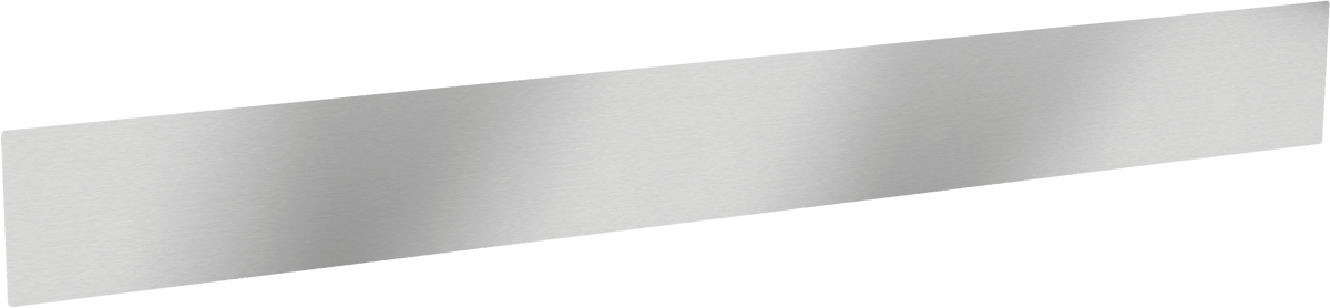 Stainless-steel toe-kick panel - for high-end panelwork of MasterCool toe-kicks.