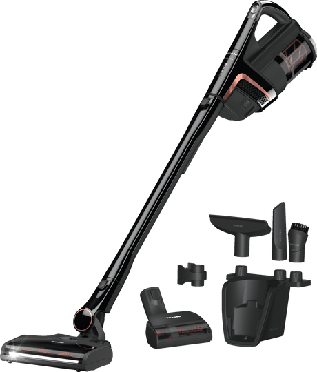 Triflex HX2 Cat & Dog Obsidian black - Cordless stick vacuum cleaner Consistently high suction power  60 min runtime  incl. pet hair brush