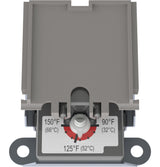 GE® 36 Gallon Top Port Lowboy Electric Water Heater