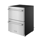 24 Inch Undercounter Built-in or Freestanding Drawer Refrigerator - Stainless Steel  Gordon Ramsay Series