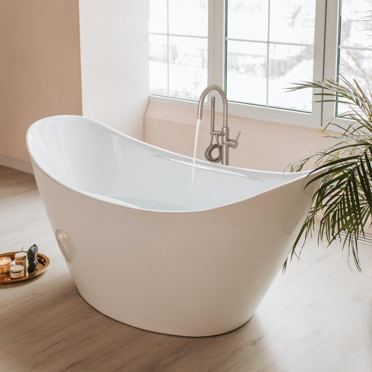 ZLINE Emerald Bay Bath Tub Filler in Brushed Nickel (EMBY-BTF-BN)