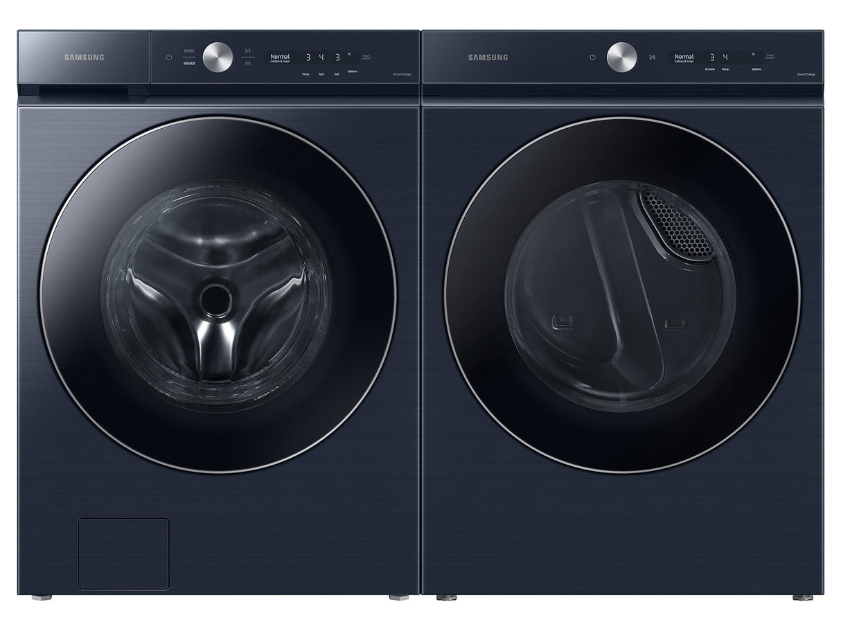 Bespoke 7.6 cu. ft. Ultra Capacity Gas Dryer with AI Optimal Dry and Super Speed Dry in Brushed Navy