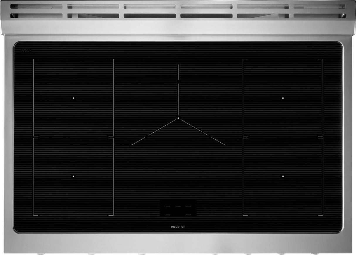 36" Induction Freestanding Range