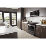 5.0 cu. ft. Front Control Gas Range with Cast-Iron Grates