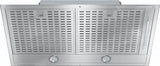 DA 2580 Insert ventilation hood with energy-efficient LED lighting and backlit controls for easy use.