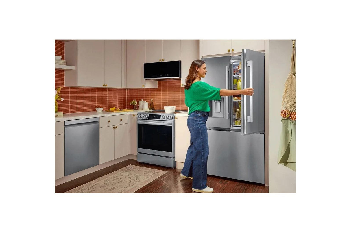 24 cu. ft. Counter-Depth MAX™ with Zero Clearance™ 3-Door French Door Refrigerator