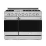 48 Inch Professional Gas Range With Pro-style Knobs In Stainless Steel  Gordon Ramsay Series
