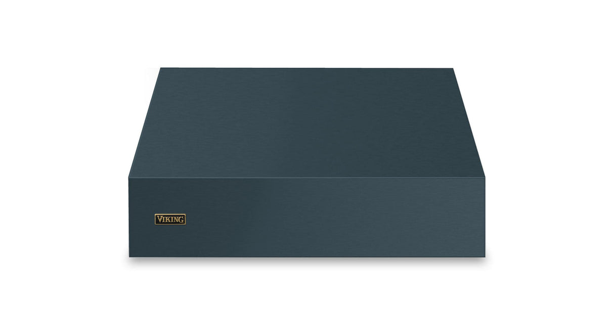 36"W. 18"H. Wall Hood (Finish: Squall, Trim: Brushed Brass)