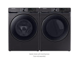 5.0 cu. ft. Smart Front Load Washer with Super Speed in Black Stainless Steel