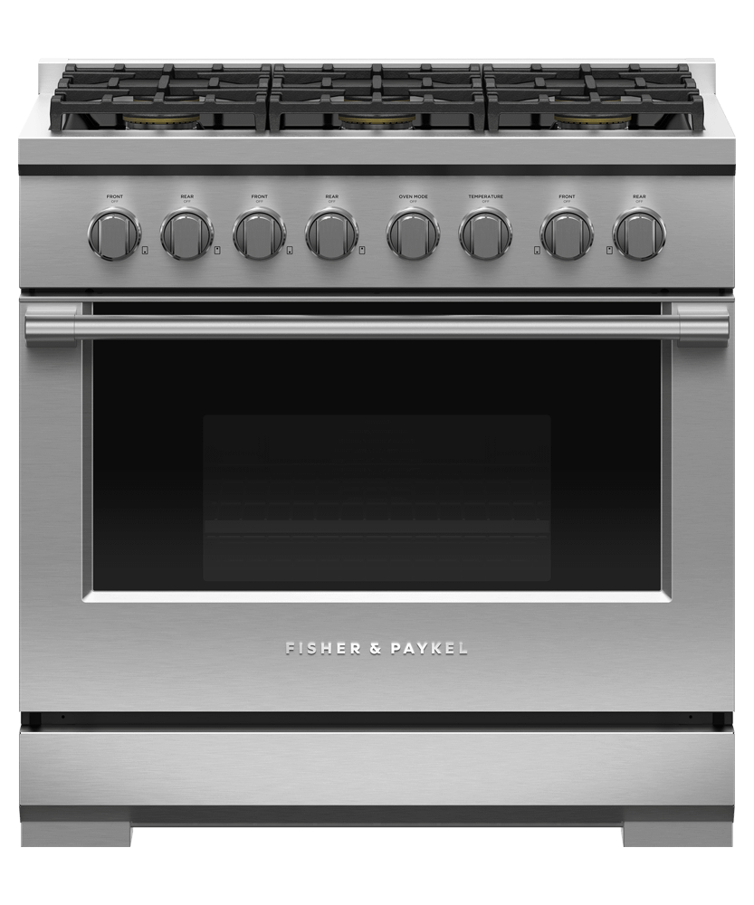 36" Series 7 Professional 6 Burner Gas Range