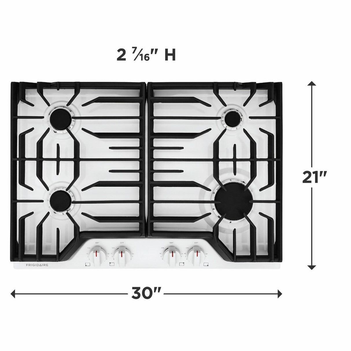 30" Gas Cooktop