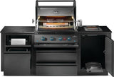 OASIS 300 Outdoor Kitchen, Built-in 700 Series 32 With Soft Close , Propane, Matte/Matt Black