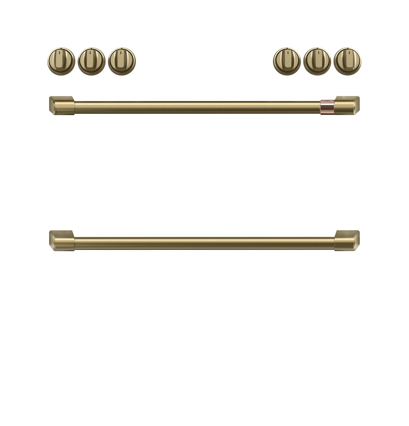 Café™ Handle Kit - Range Brushed Brass