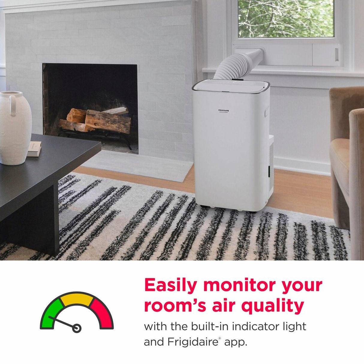 4-in-1 Connected Heat/Cool Inverter Portable Room Air Conditioner 14,000 BTU (ASHRAE) / 10,000 BTU (DOE)