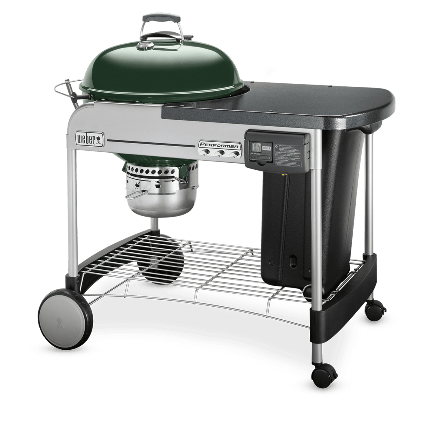 Performer Deluxe Charcoal Grill 22" - Green