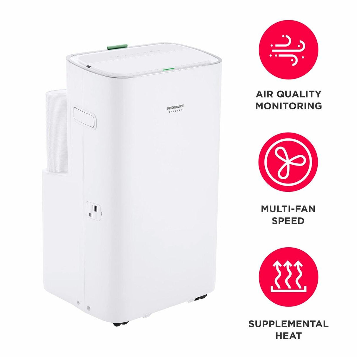 4-in-1 Connected Heat/Cool Inverter Portable Room Air Conditioner 14,000 BTU (ASHRAE) / 10,000 BTU (DOE)