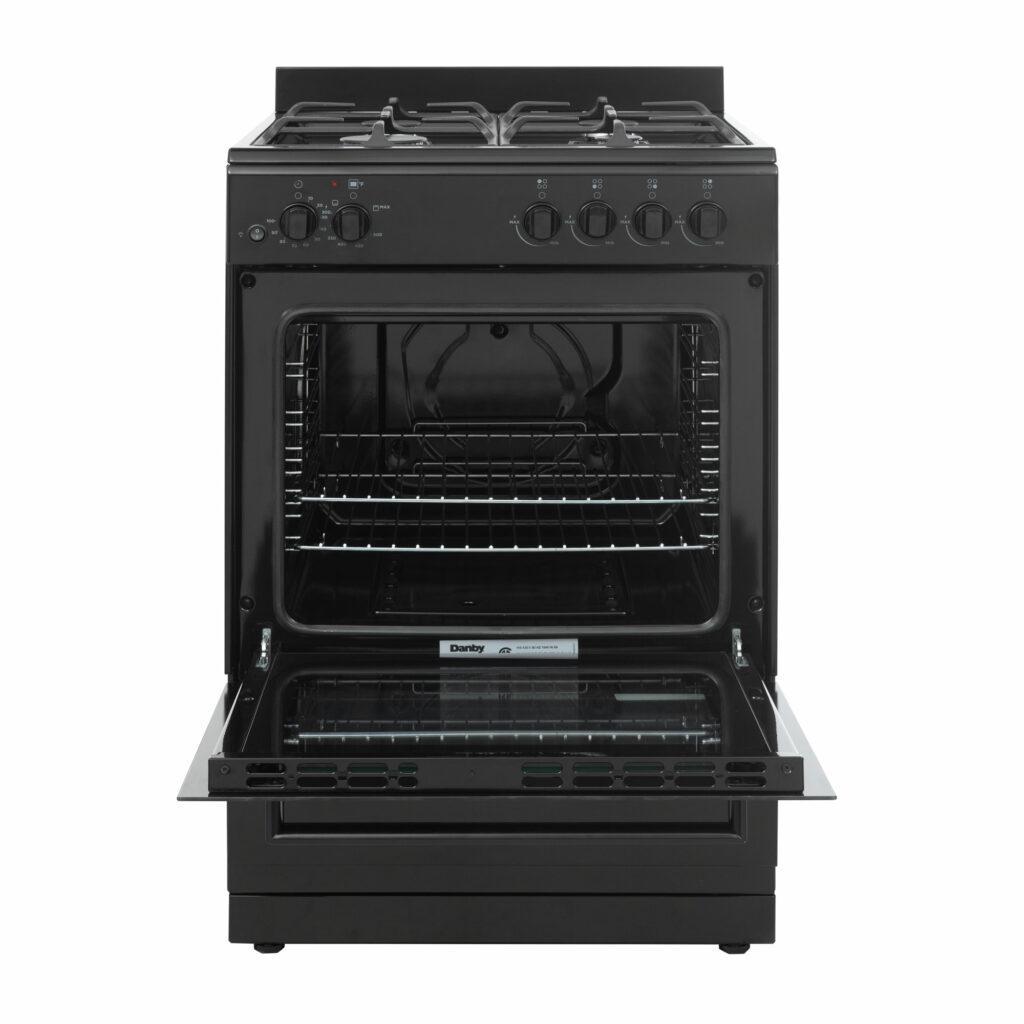 Danby 24" Wide Gas Range in Black