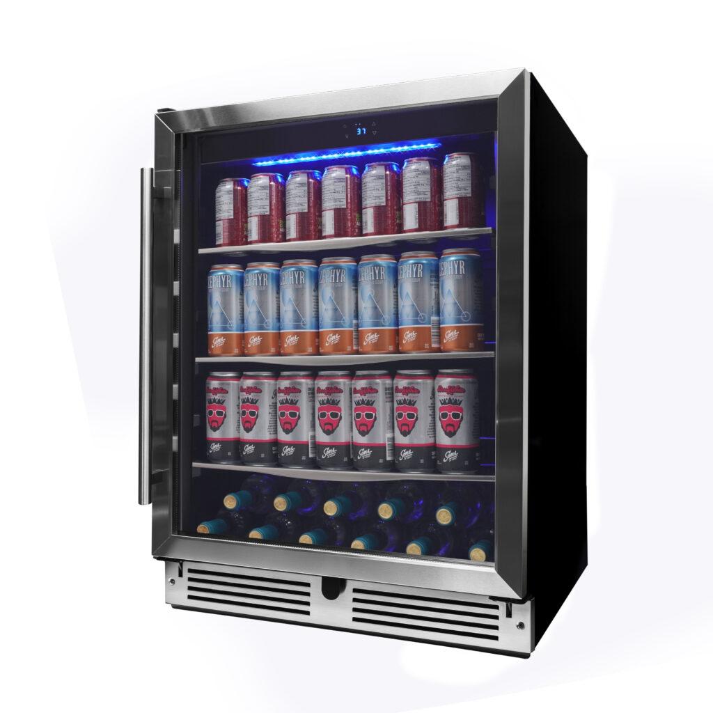 Danby 24" Under Counter Beverage Center in Stainless Steel