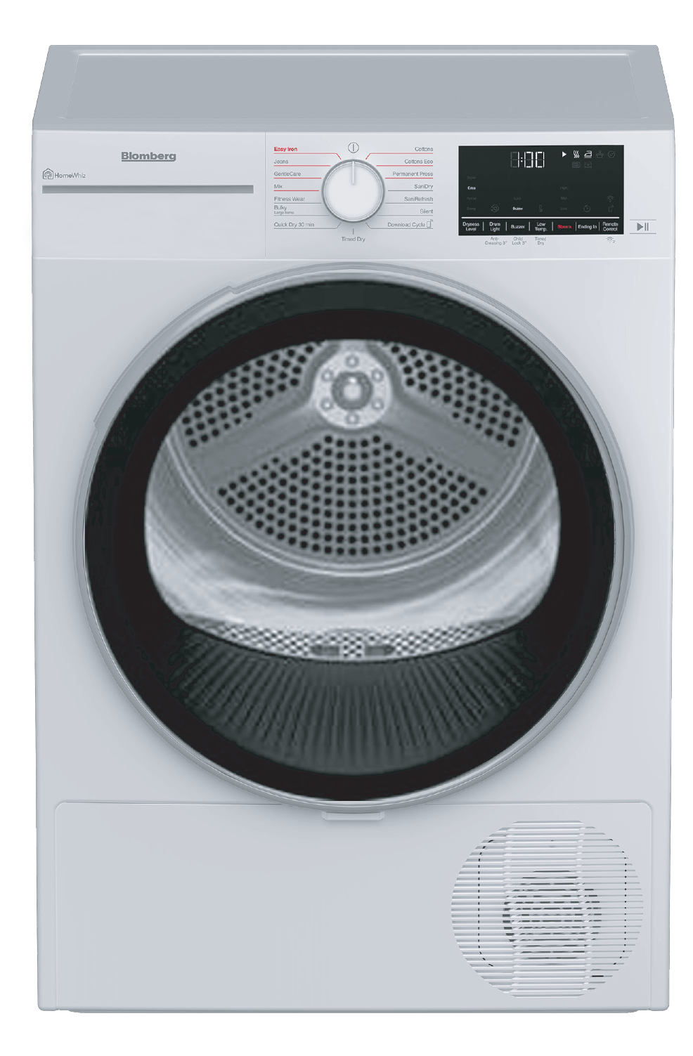 24" Compact Heat Pump Ventless Dryer 4.5 cu-ft, White Door Ring, White. Rated Energy Star most Efficient 2024