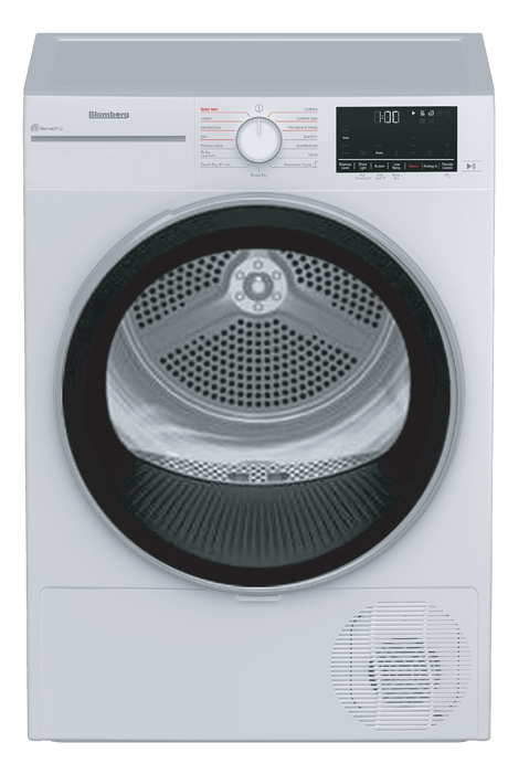24" Compact Heat Pump Ventless Dryer 4.5 cu-ft, White Door Ring, White. Rated Energy Star most Efficient 2024